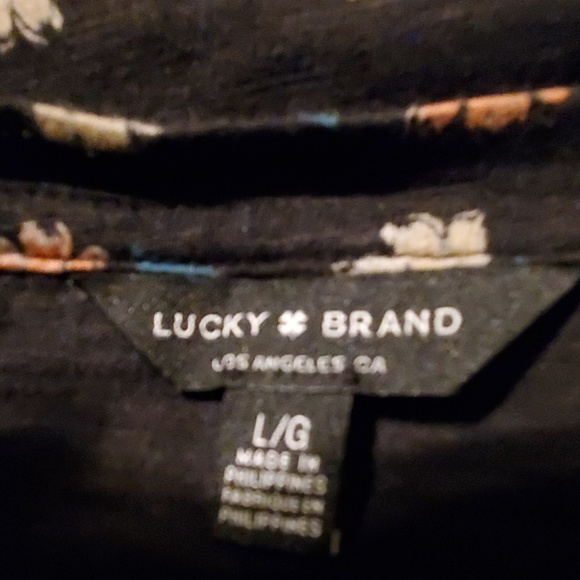 LUCKY BRAND long sleeve tshirt.      #443 - Picture 6 of 6